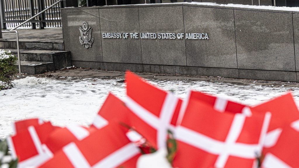 “US Embassy Flag Controversy: Strained Relations with Denmark Amid NATO Tensions”