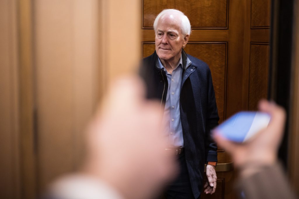 “Sen. Cornyn Champions Filibuster Repeal Amid Trump Endorsement Hunt for Voting Restrictions”