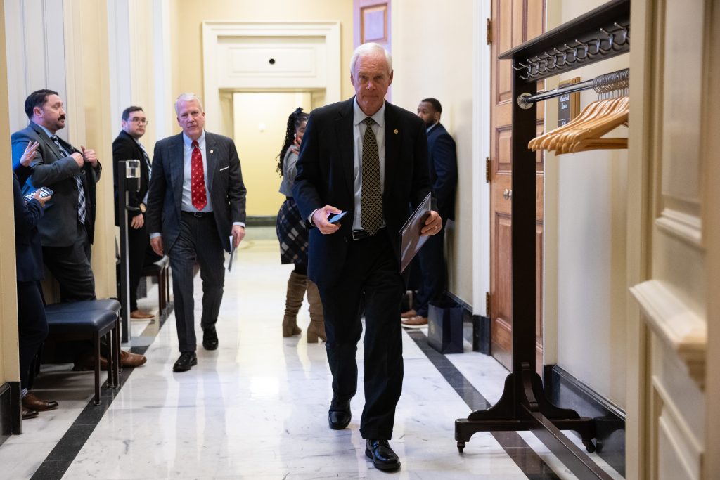 “GOP Senator Ron Johnson Pushes for Filibuster Elimination Amid Election Bill Controversy”
