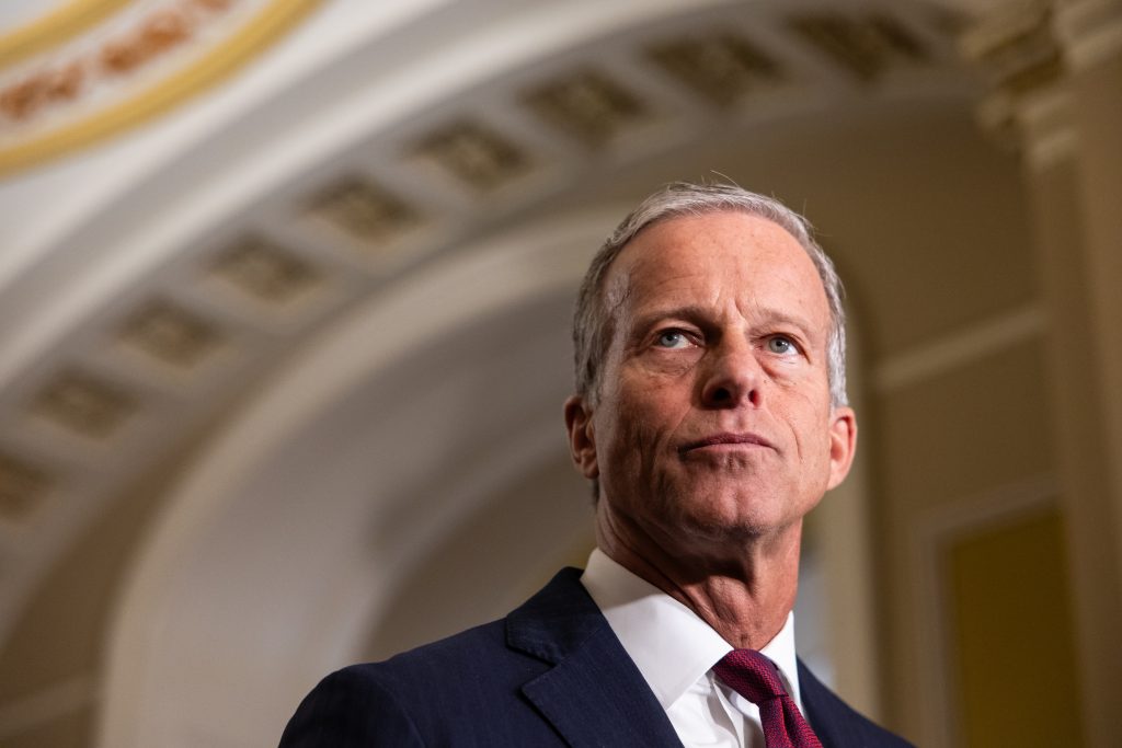 “Senate Leader John Thune Pushes Forward on SAVE America Act Amid GOP Infighting”