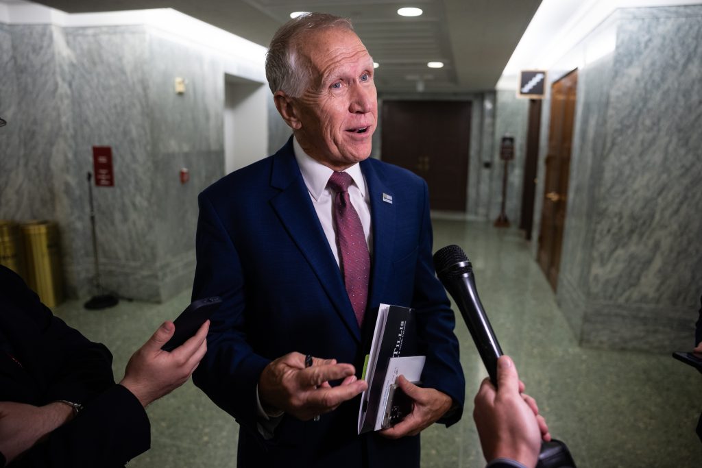 “Feud Erupts: Ed Martin and Thom Tillis Clash Over Anti-Jan. 6 Litmus Test”