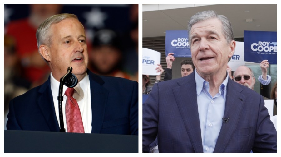 “Roy Cooper Holds 11-Point Lead Over Michael Whatley in North Carolina Senate Race, New Poll Reveals” “Roy Cooper Holds 11-Point Lead Over Michael Whatley in North Carolina Senate Race, New Poll Reveals”