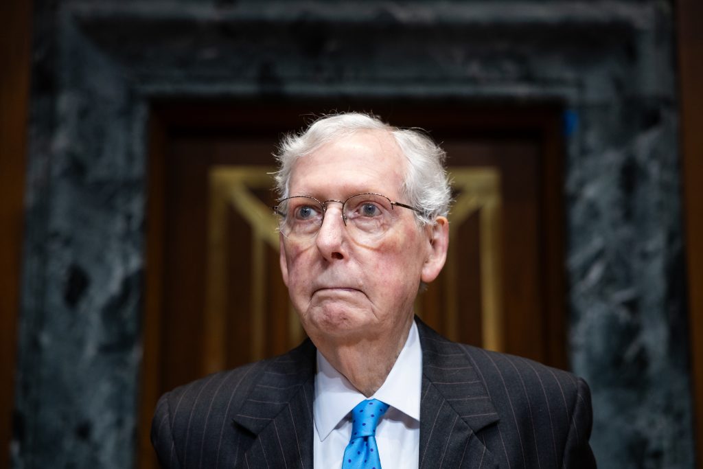 “Senate Leader John Thune Expresses Hope for Mitch McConnell’s Swift Return After Hospitalization” “Senate Leader John Thune Expresses Hope for Mitch McConnell’s Swift Return After Hospitalization”
