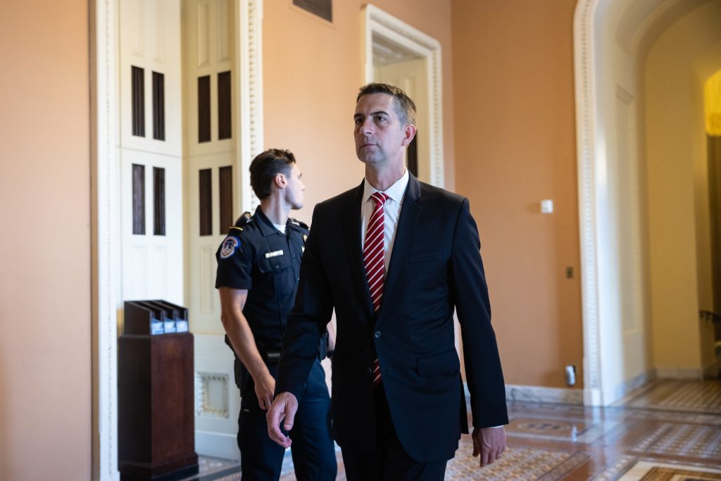 “Tom Cotton’s Dilemma: Navigating Trump’s Iran Deal Shift as the Senate’s Leading Hawk”